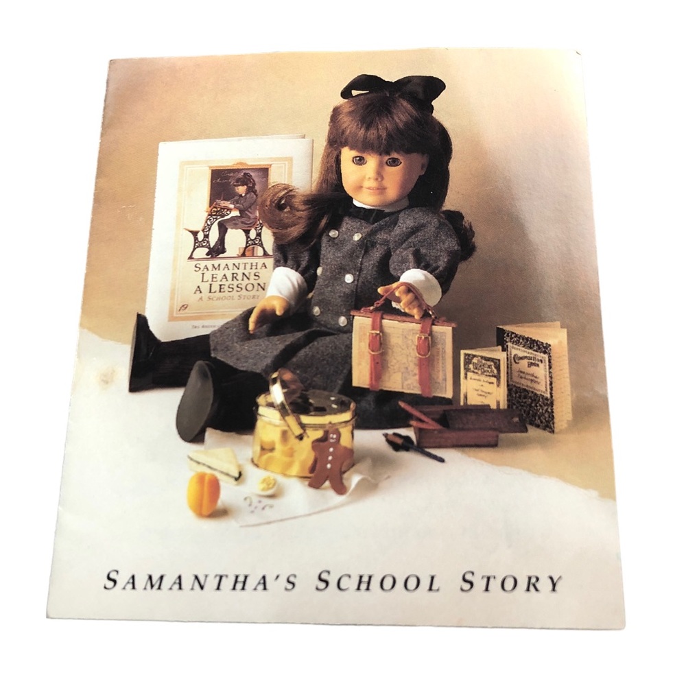 Samantha Pamphlet Pleasant Company American Girl 1986 Original Rare 7 page